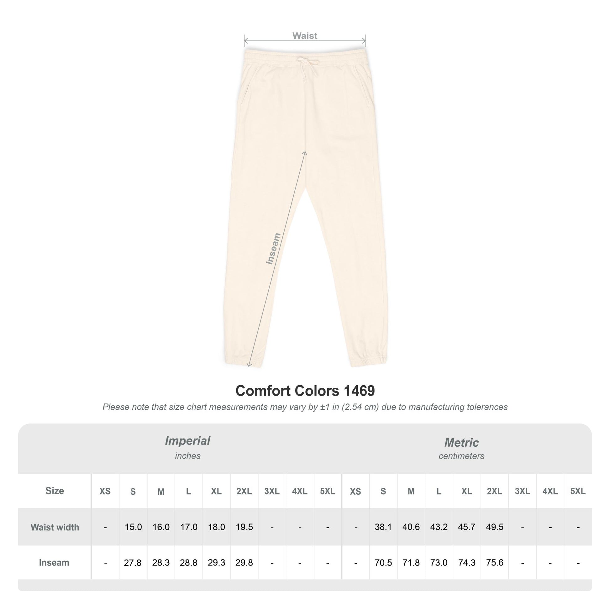 MCG* Unisex Garment-Dyed Fleece Sweatpants