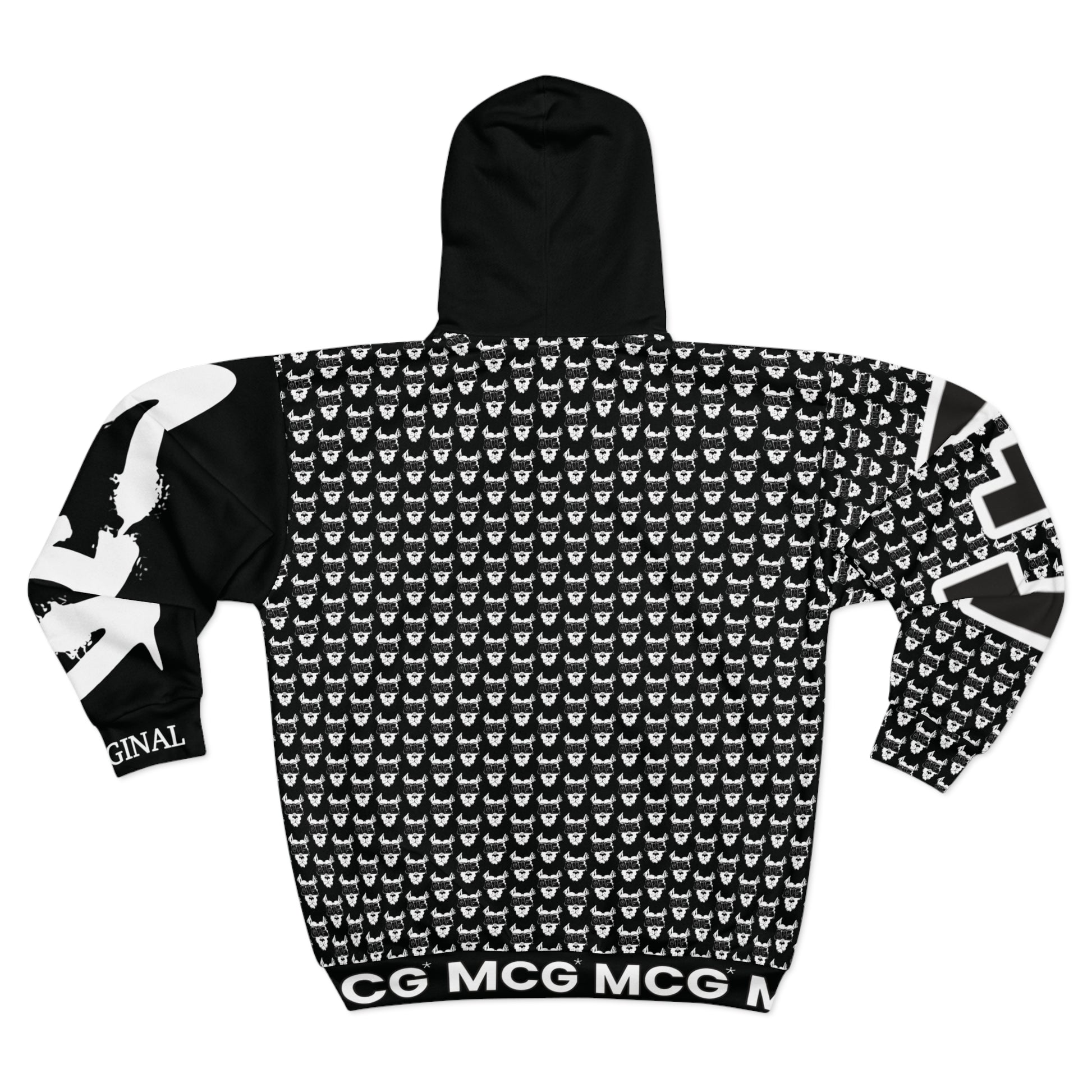 MCG* Print Unisex  Zip Hoodie