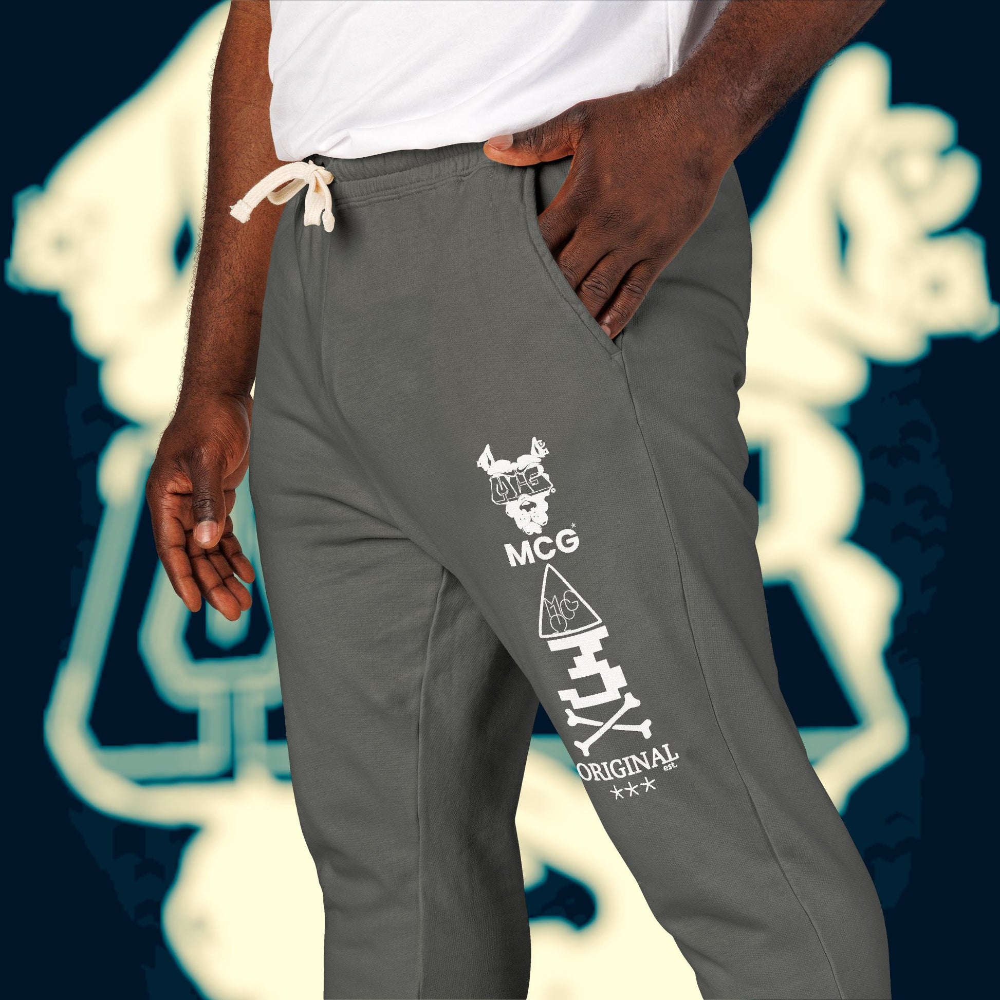 MCG* Unisex Garment-Dyed Fleece Sweatpants
