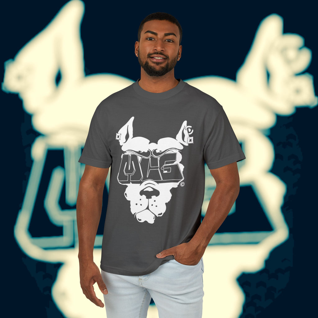 MCG* "GHETTO STAR" Unisex Garment-Dyed Heavyweight Cotton Tee