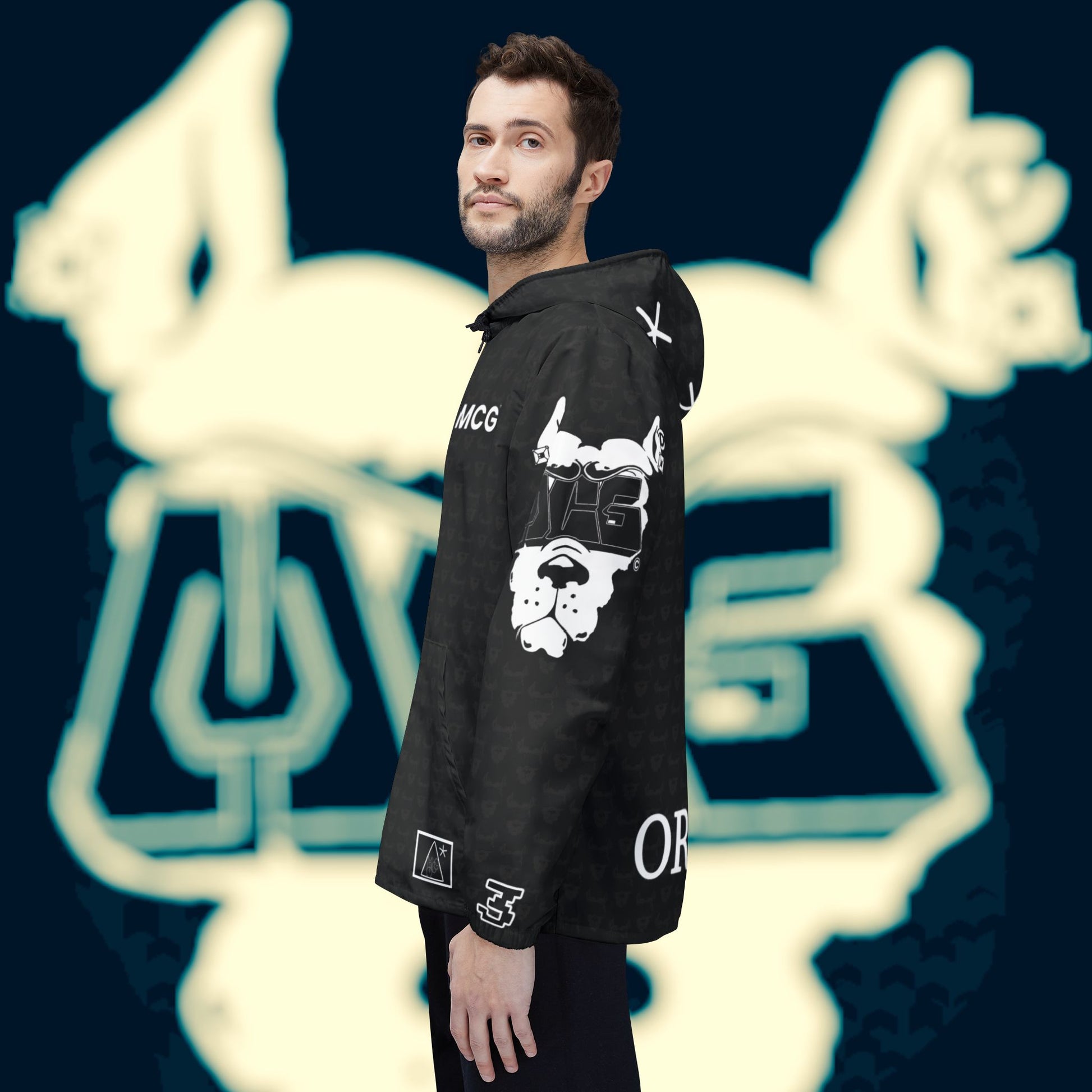 MCG*"INDEX 1 Collab" Windbreaker Jacket