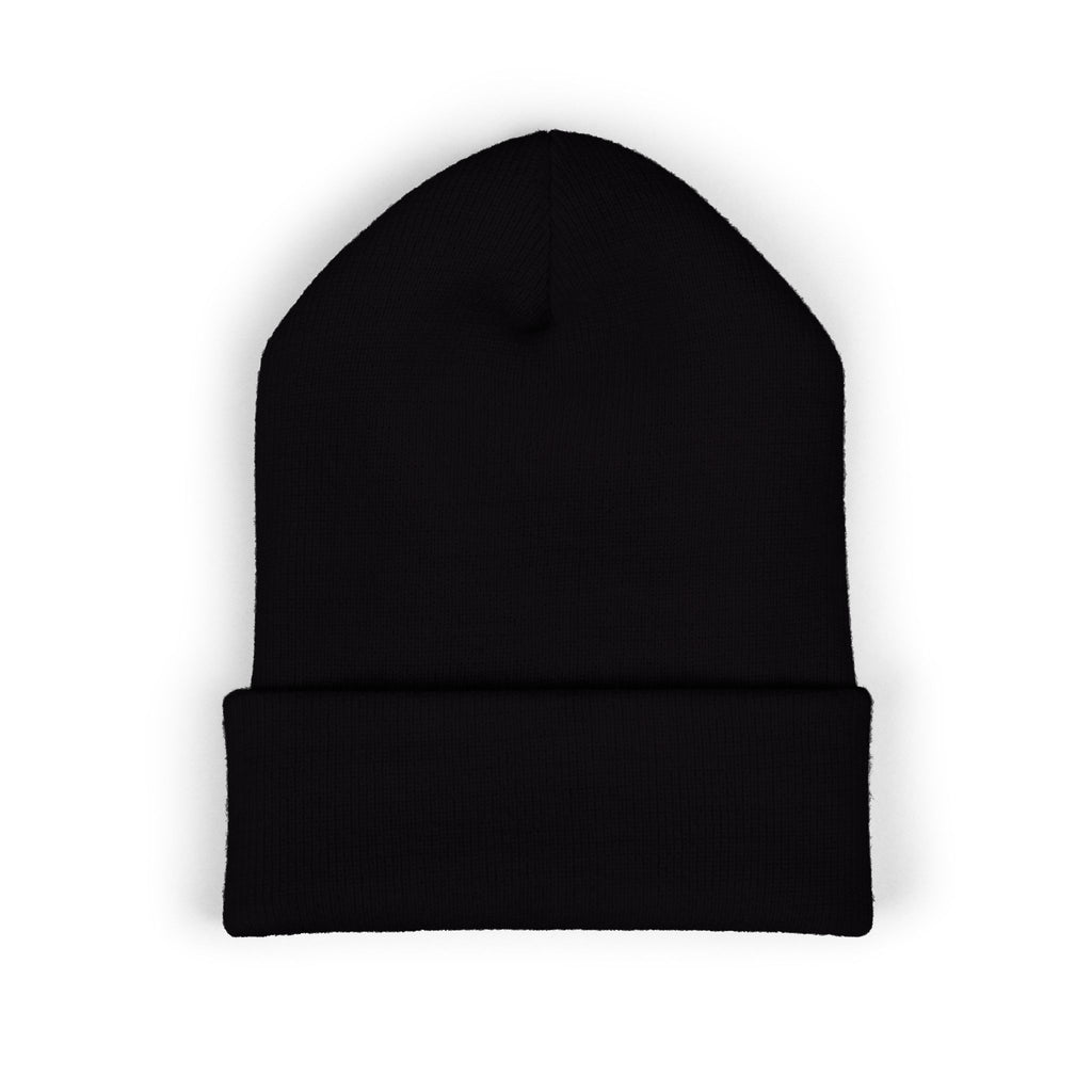 MCG* WHT/lined Classic Cuffed Beanie (Embroidery)