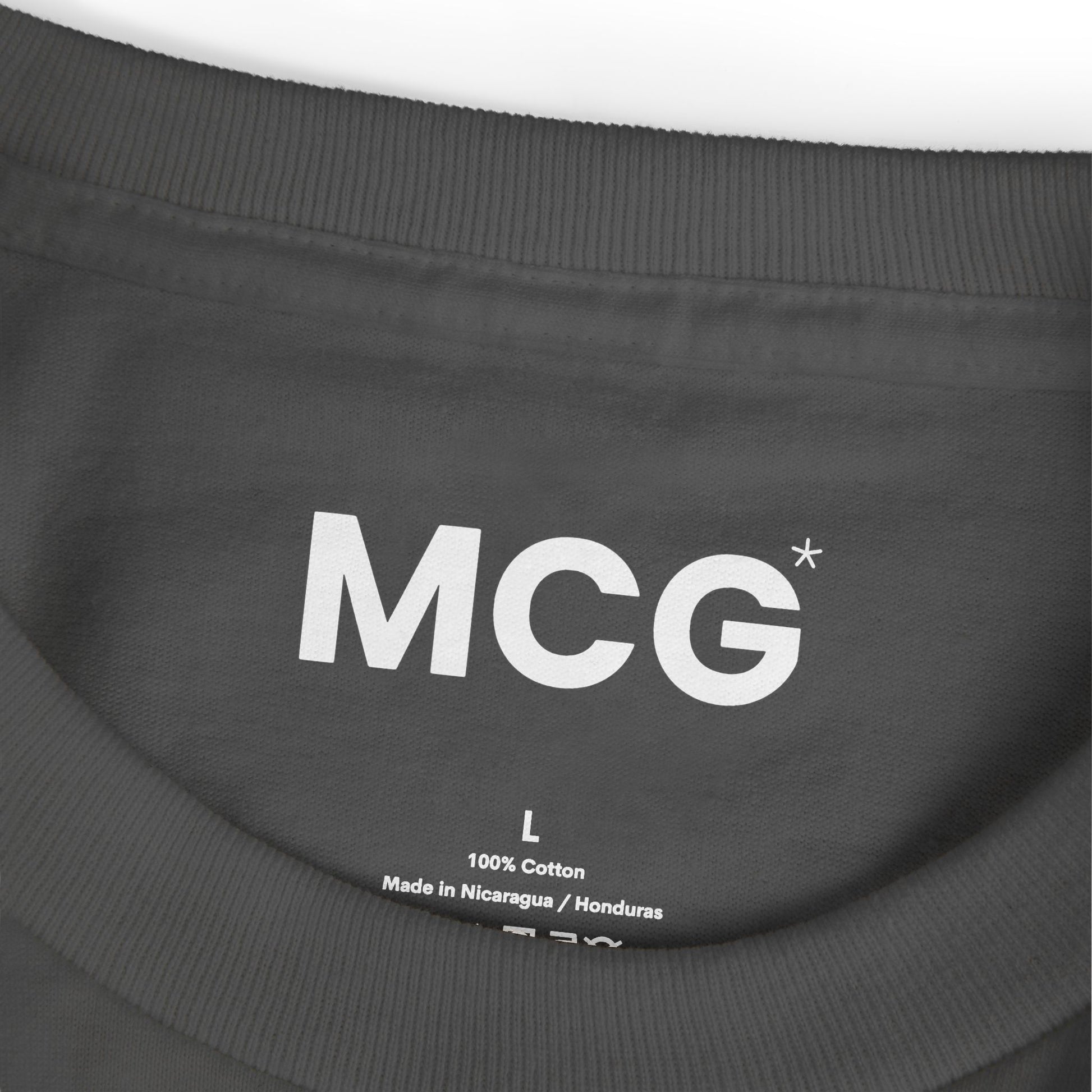 MCG* "GHETTO STAR" Unisex Garment-Dyed Heavyweight Cotton Tee