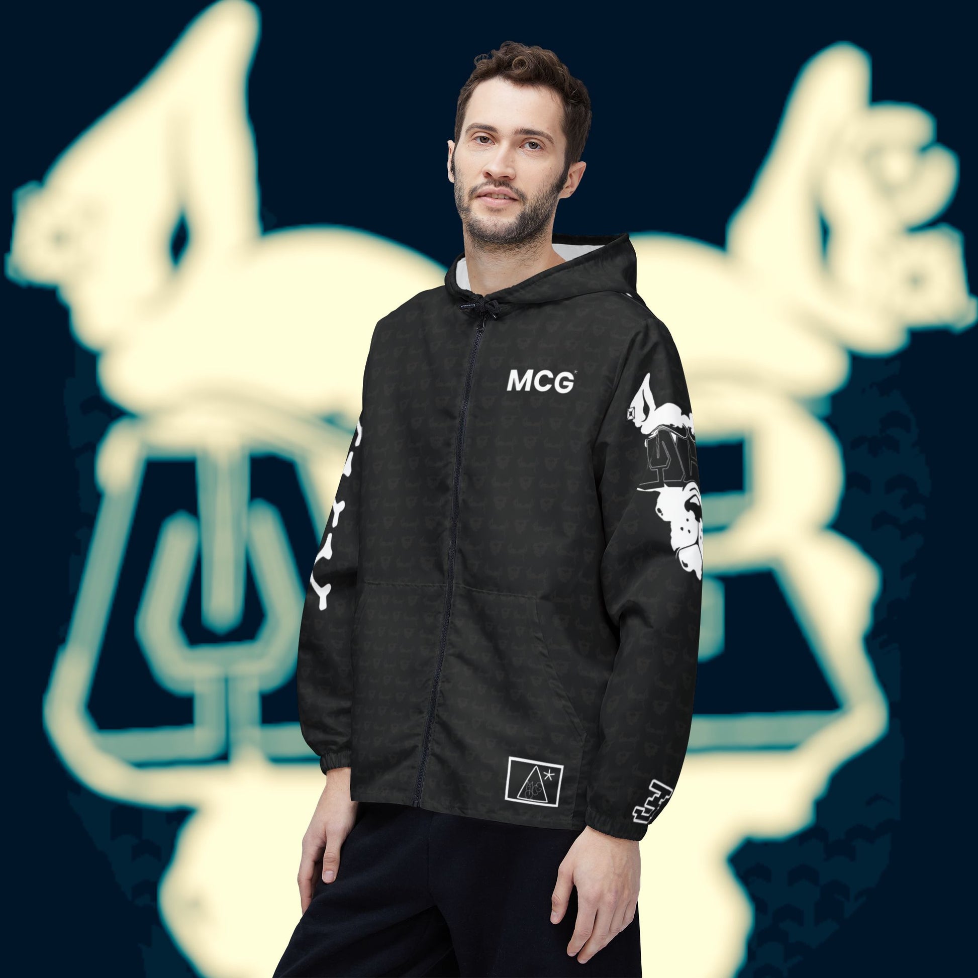 MCG*"INDEX 1 Collab" Windbreaker Jacket