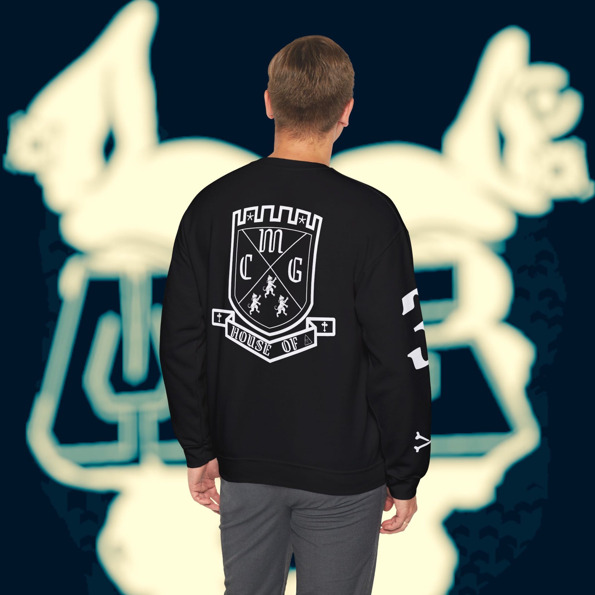 MCG* Crest Unisex Heavy Blend™ Crewneck Sweatshirt