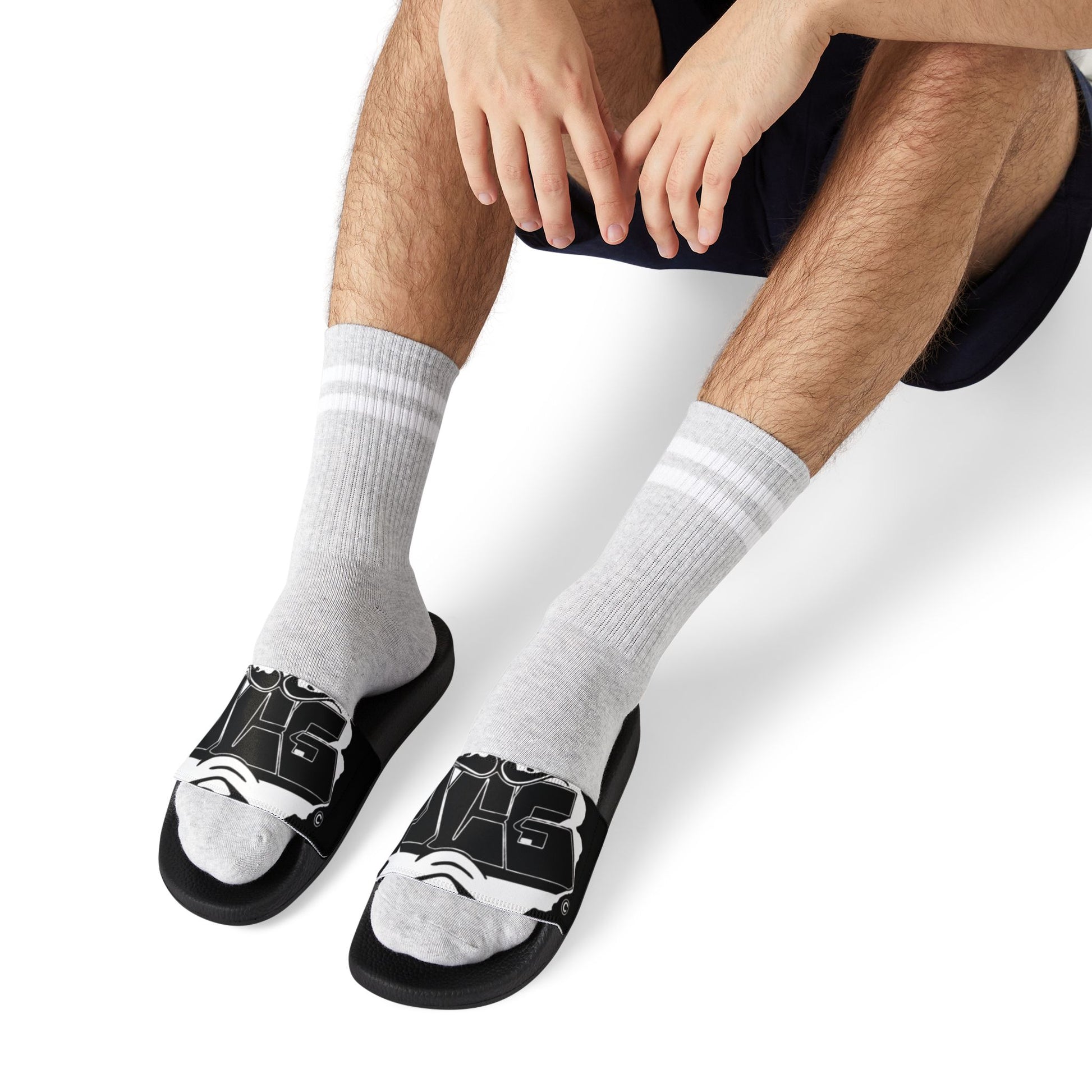 MCG*Face Unisex Removable-Strap Slides
