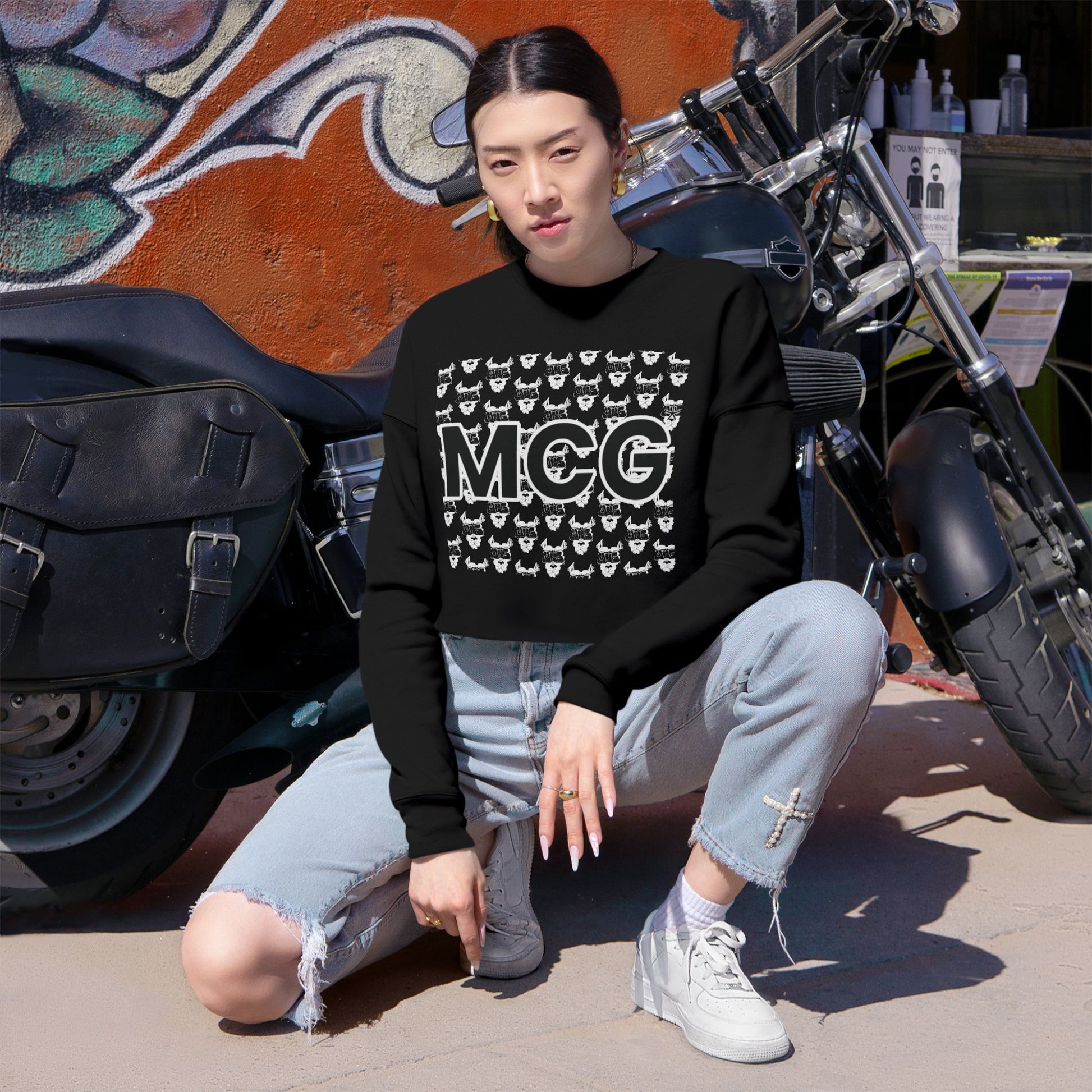 MCG* Women's Cropped Sweatshirt