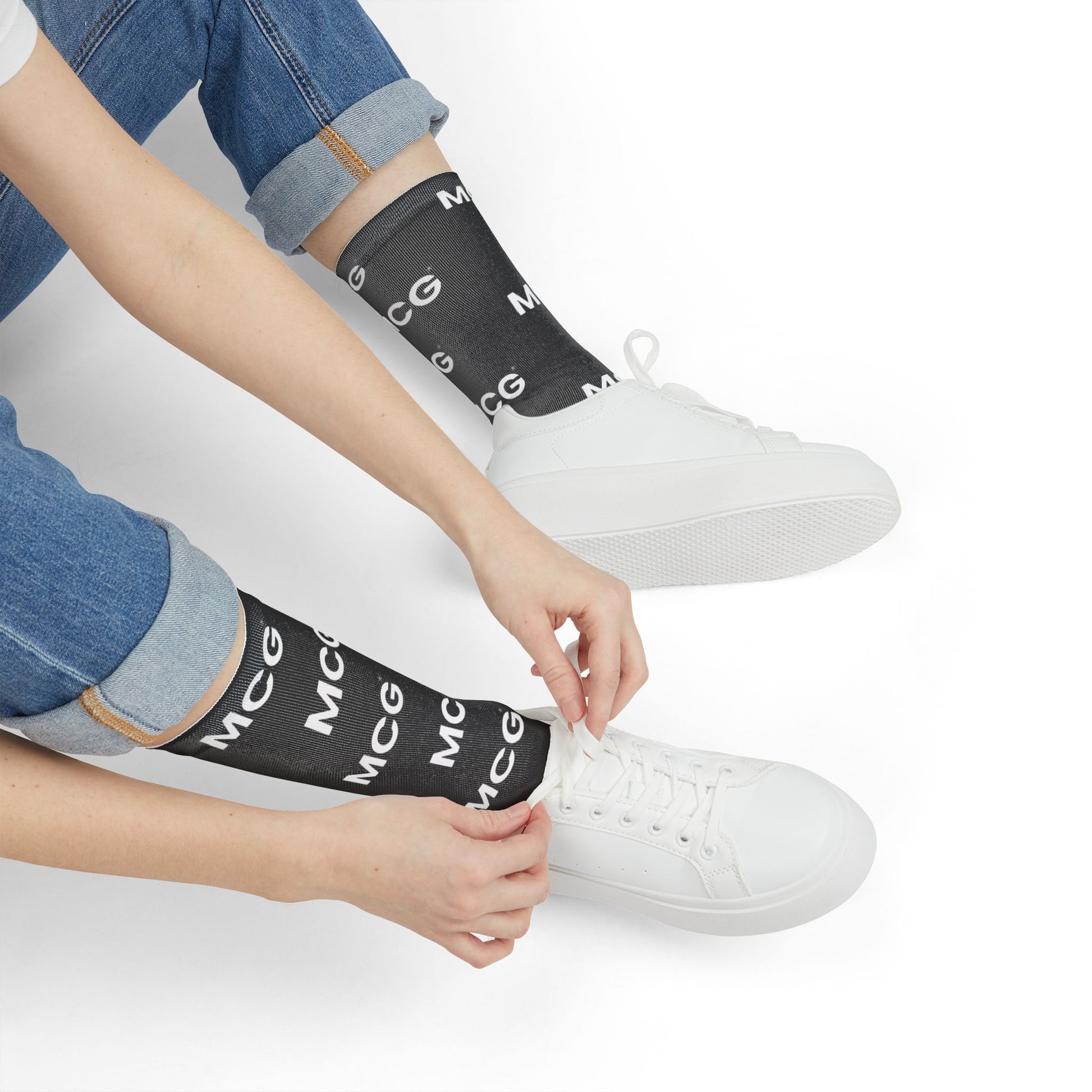 MCG* Print Crew Socks