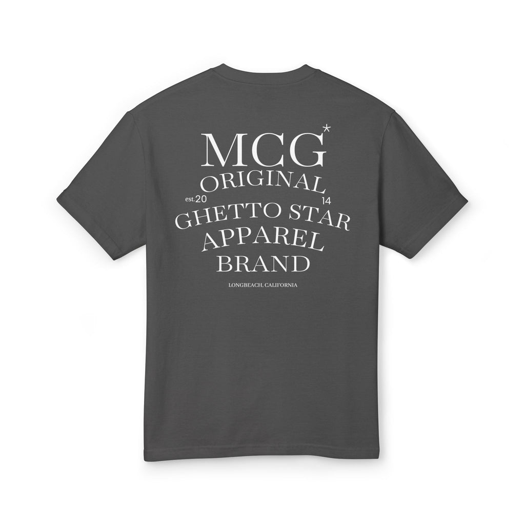 MCG* "GHETTO STAR" Unisex Garment-Dyed Heavyweight Cotton Tee