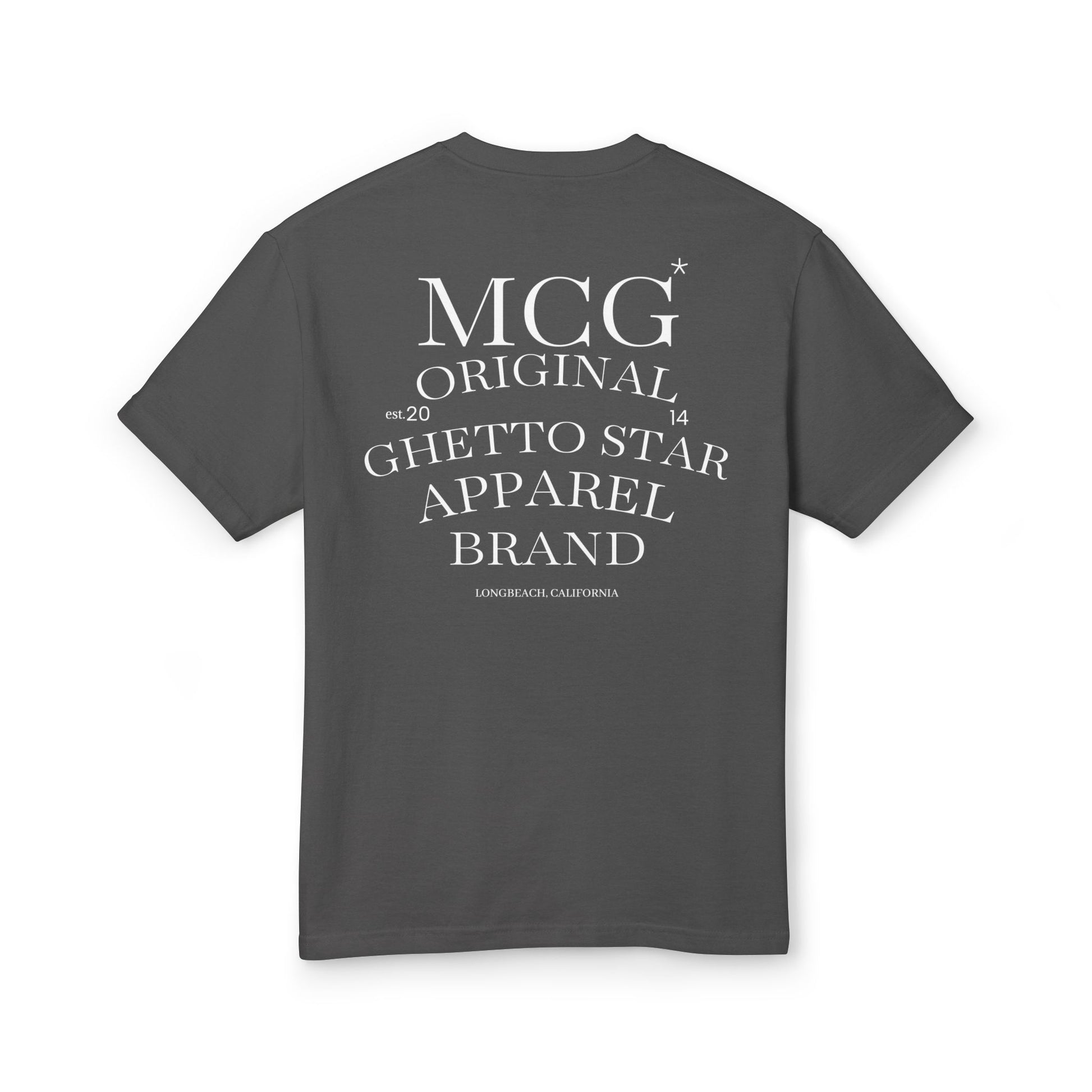 MCG* "GHETTO STAR" Unisex Garment-Dyed Heavyweight Cotton Tee