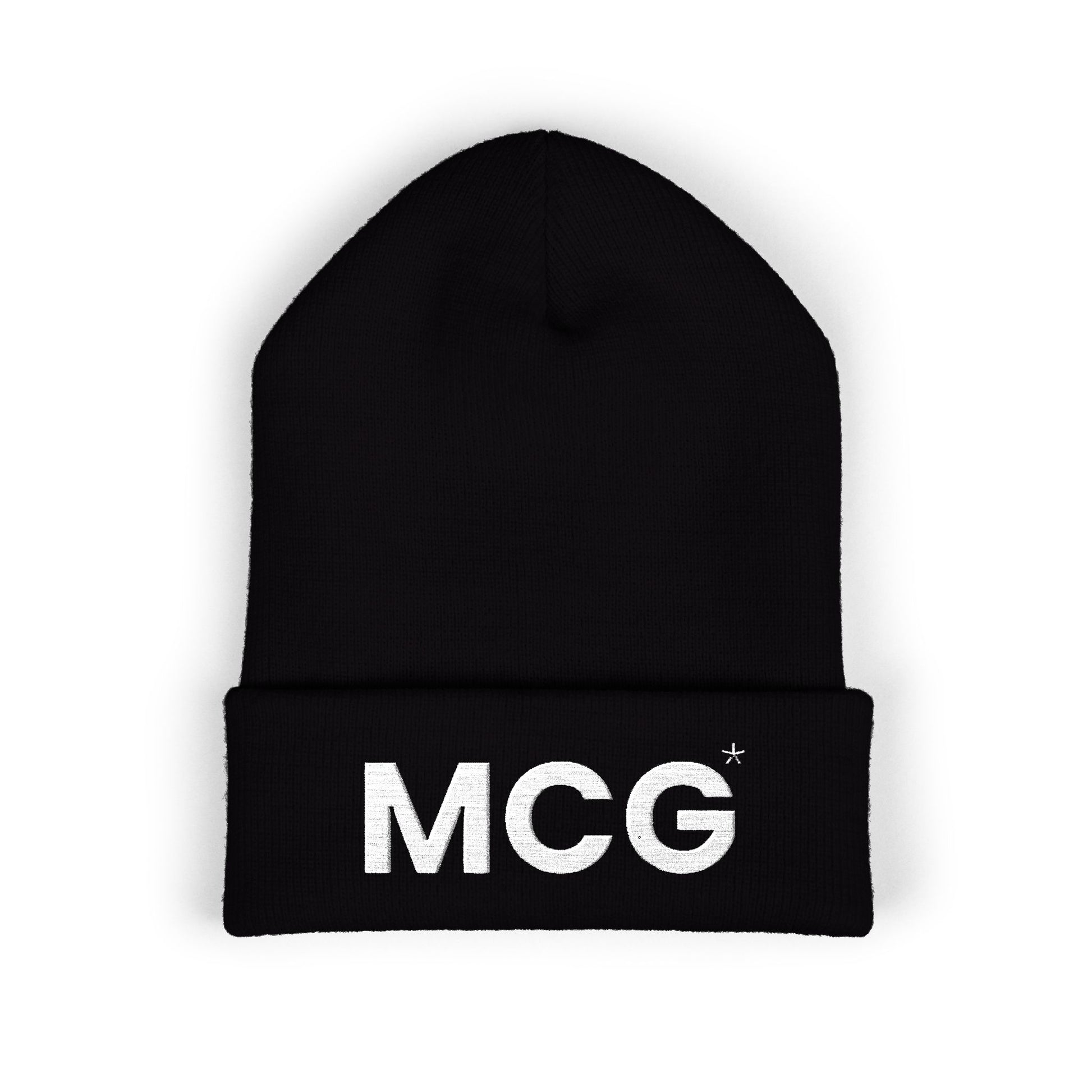 MCG* WHT/LOGO Classic Cuffed Beanie (Embroidery)
