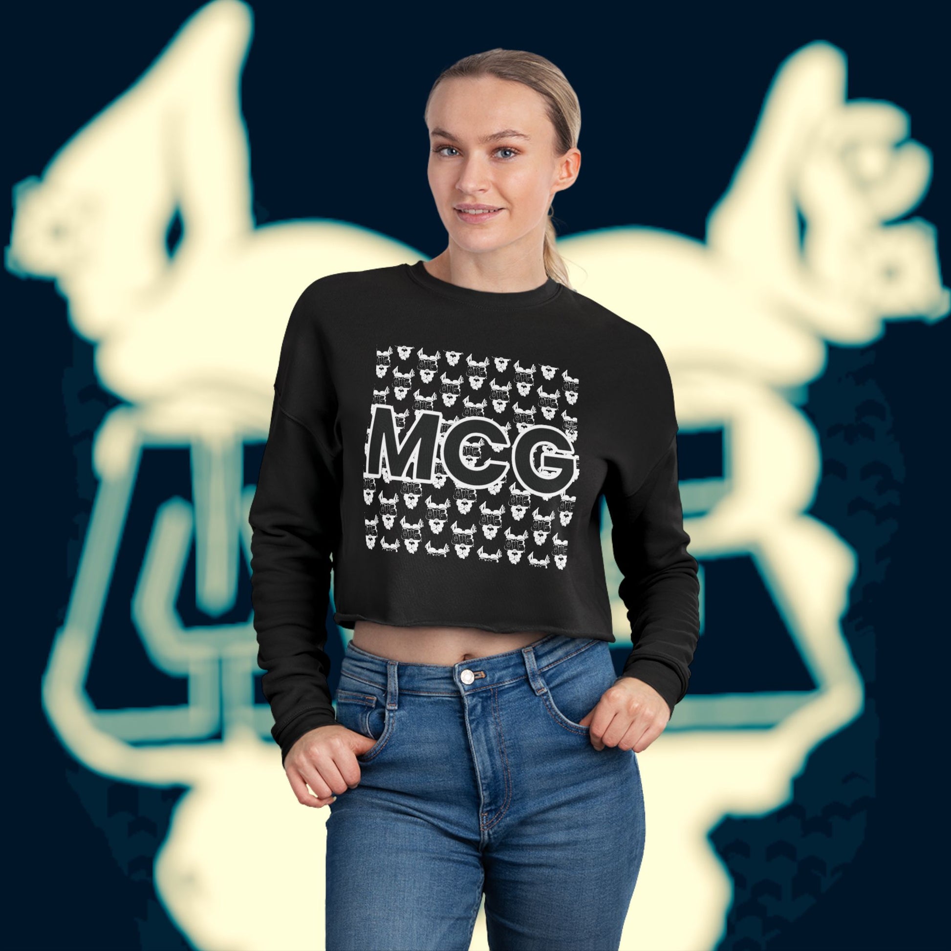 MCG* Women's Cropped Sweatshirt