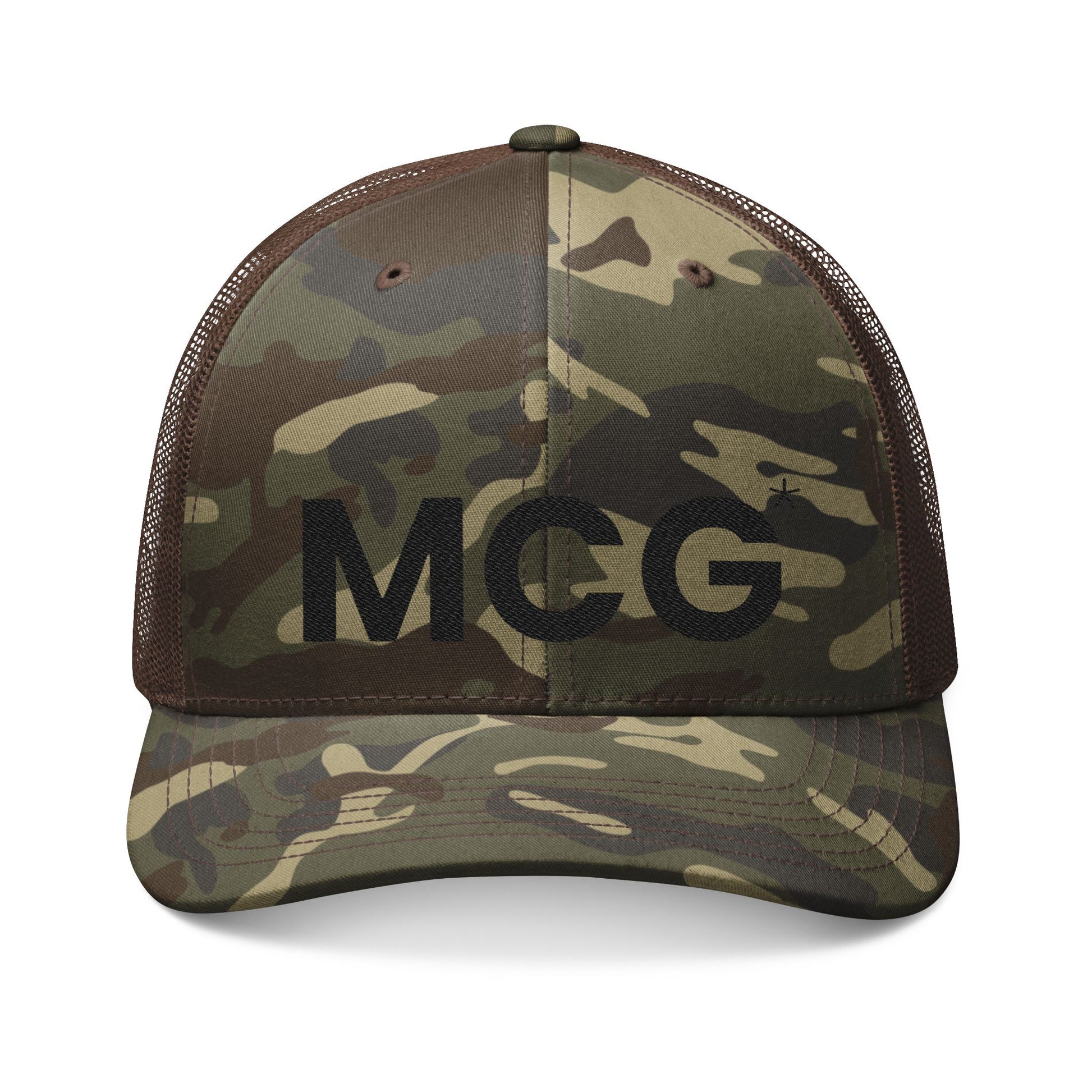 MCG* Camouflage Trucker Hat (Embroidery)