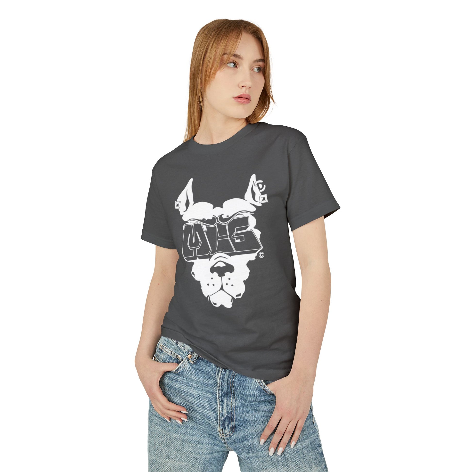 MCG* "GHETTO STAR" Unisex Garment-Dyed Heavyweight Cotton Tee